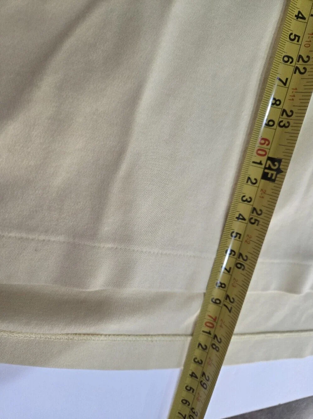 Ralph Lauren Men's Pale Yellow Polo Shirt with Pony Logo Sz.XL